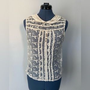 Zara Embroidered Blouse